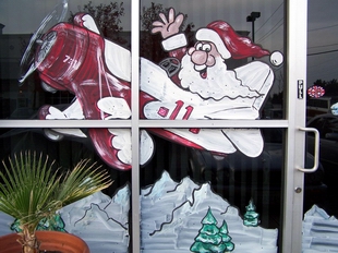 window splashes