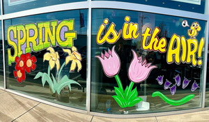 window painting Hagerstown
