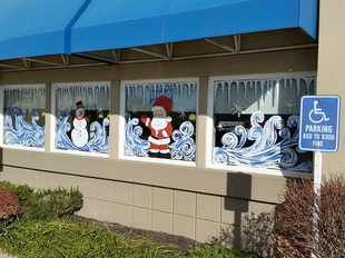 window splashes