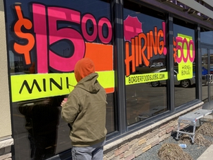 window painting Bismarck