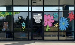 window painting Cincinnati