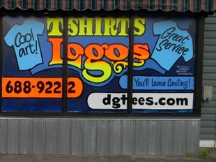 window painting Pikeville