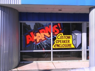 window painting Pikeville