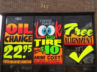 window painting Ardmore