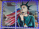 hand painted signs